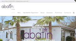 Desktop Screenshot of abatinsacramento.com